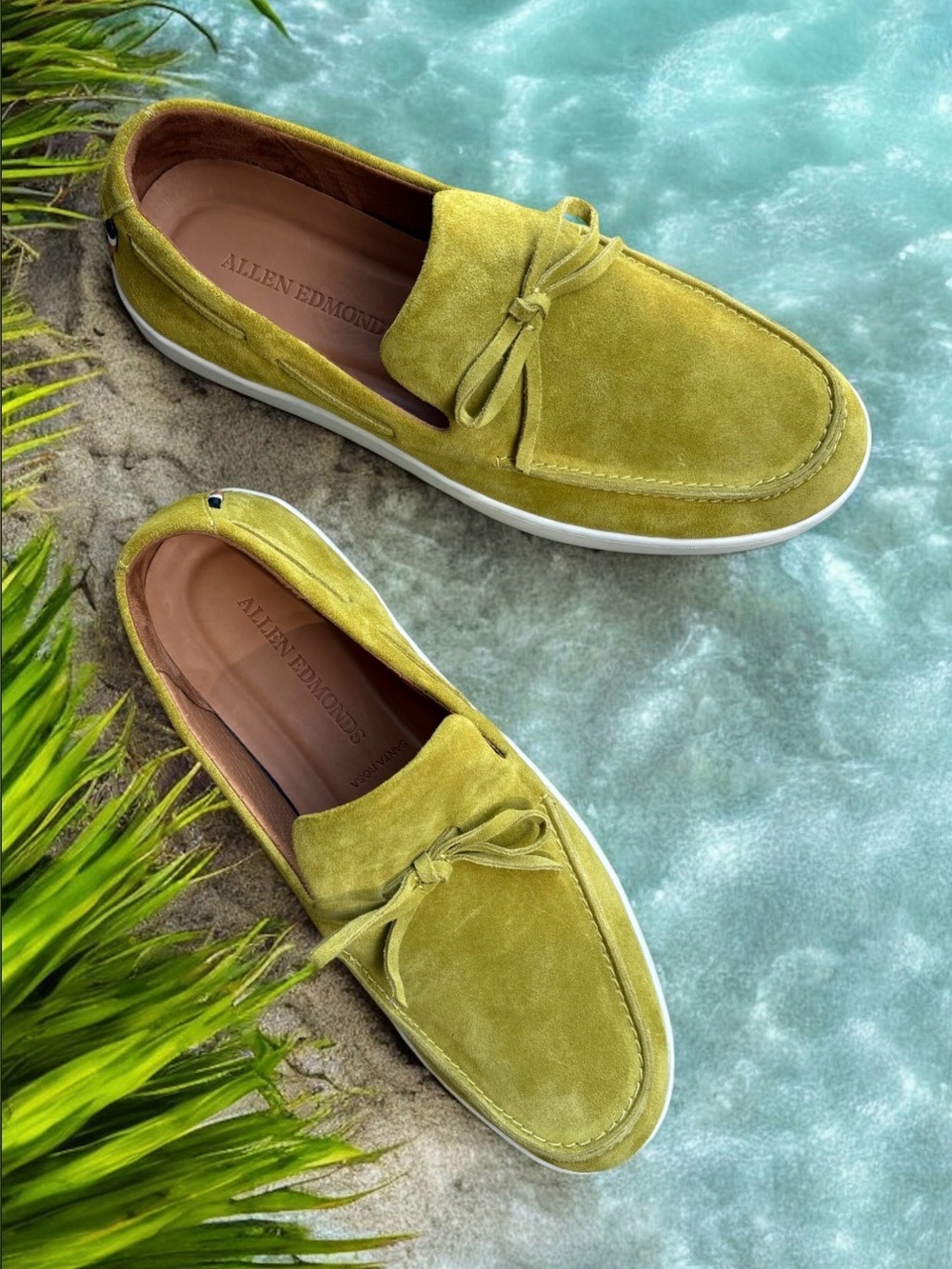Allen Edmonds Santa Rosa Slip-On Suede Leather Loafers
